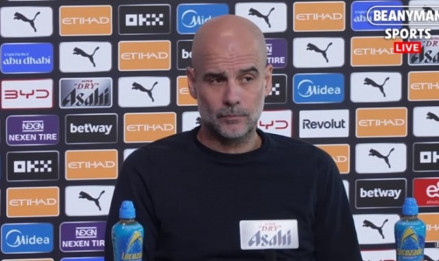 瓜帅：落后阿森纳5分不能再丢分了 定位球越来越重要、会适应